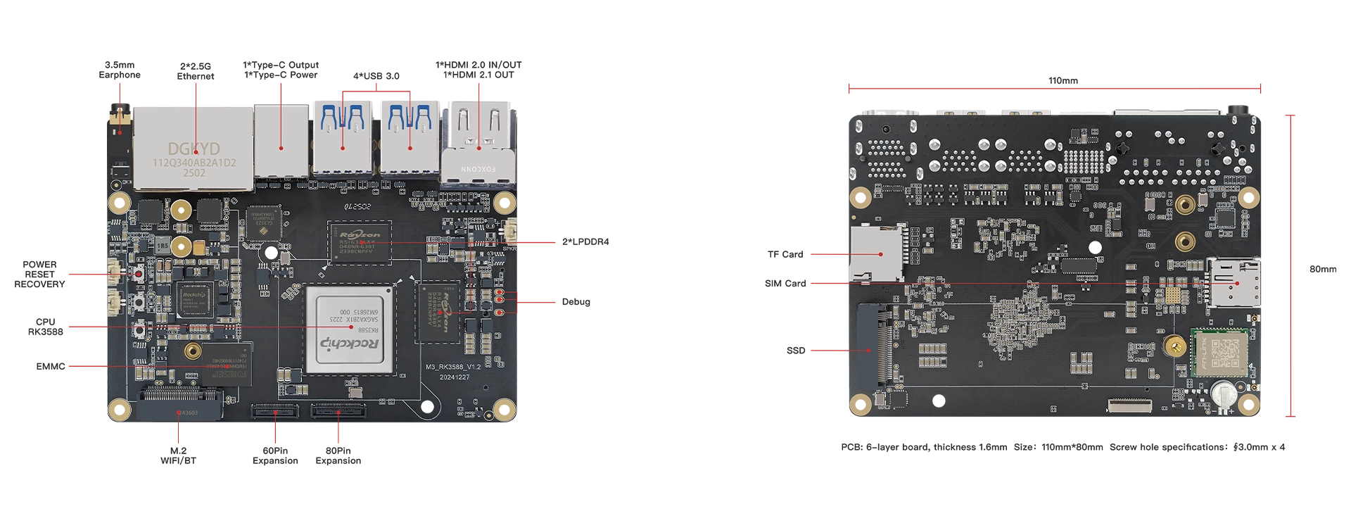 KiwiPi 5 Pro Interfaces